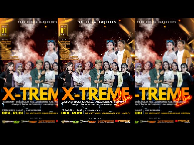 🔴LIVE (SIANG) ORKES DANGDUT X-TREME LIVE MUSIC DESA KROYA PANGURAGAN CIREBON || SENIN, 01 MEI 2024 class=