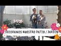 LIMPIEZA Y DECORACIÓN DEL PATIO / JARDÍN CON PLANTAS / ORJO'S HOME