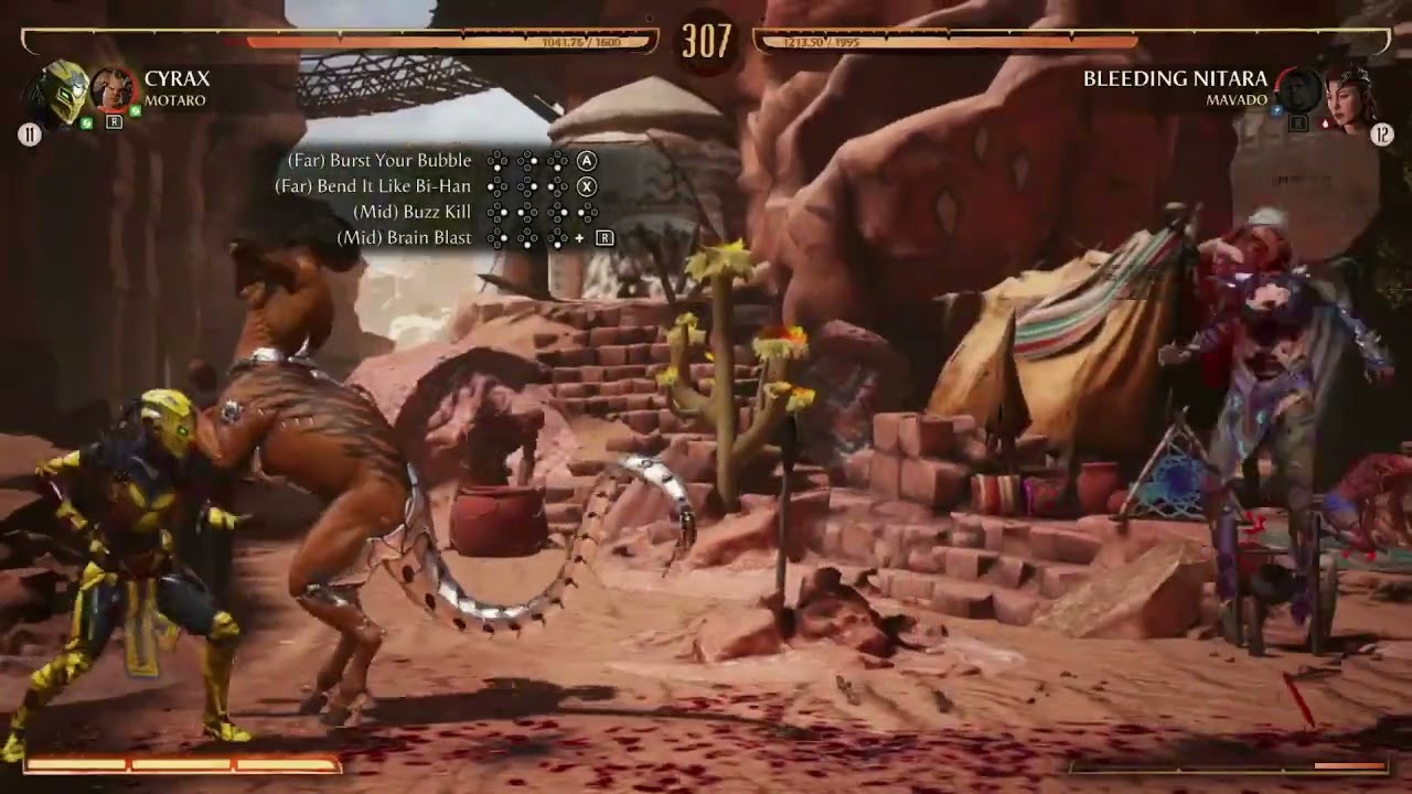 Mortal Kombat 1 Season of Storms #2 - Nitara Boss (Cyrax & Motaro Gameplay)