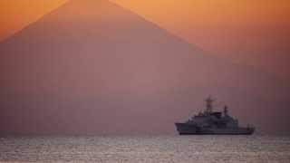 Japan Coast Guard PLH32 あきつしま　＆　富士山
