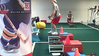 1 Leg Squat to a Cone