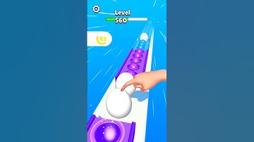 Pop Run 3d ⚜️⚕️ - Lv 556 - Satisfying Android || Best Mobile Games #shorts #games #cartoon  #poprun