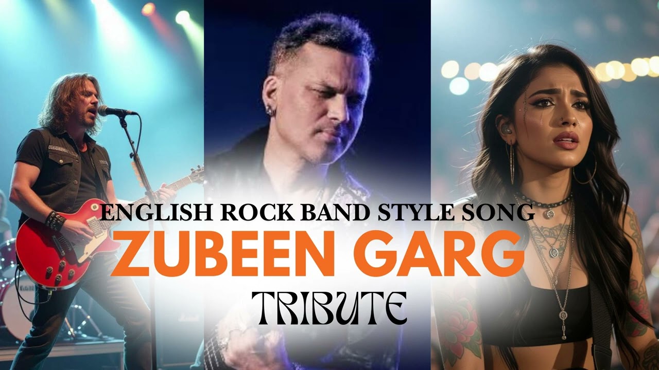 ZUBEEN GARG TRIBUTE 🎤 | English Rock Band Style Song