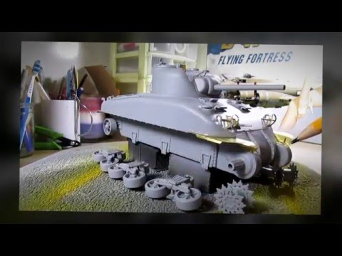 Building Dragon M4A1 DV Sherman. From Start to Finish