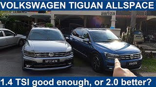 2021 Volkswagen Tiguan AllSpace - Should you spend that extra RM40k on the 2.0? | EvoMalaysia.com