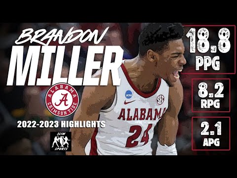 SEC Player of the Year: Brandon Miller FULL 2022-2023 Season Highlights