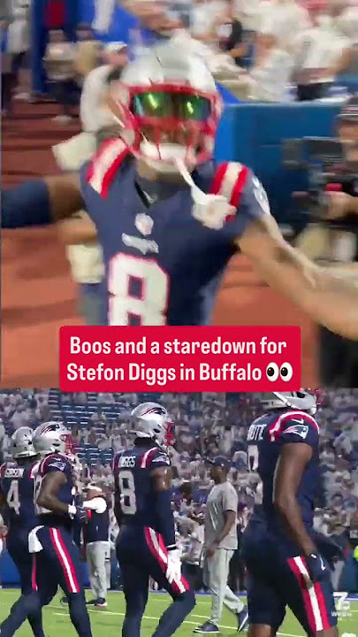 Stefon Diggs Greeted with BOOS in Return to Buffalo