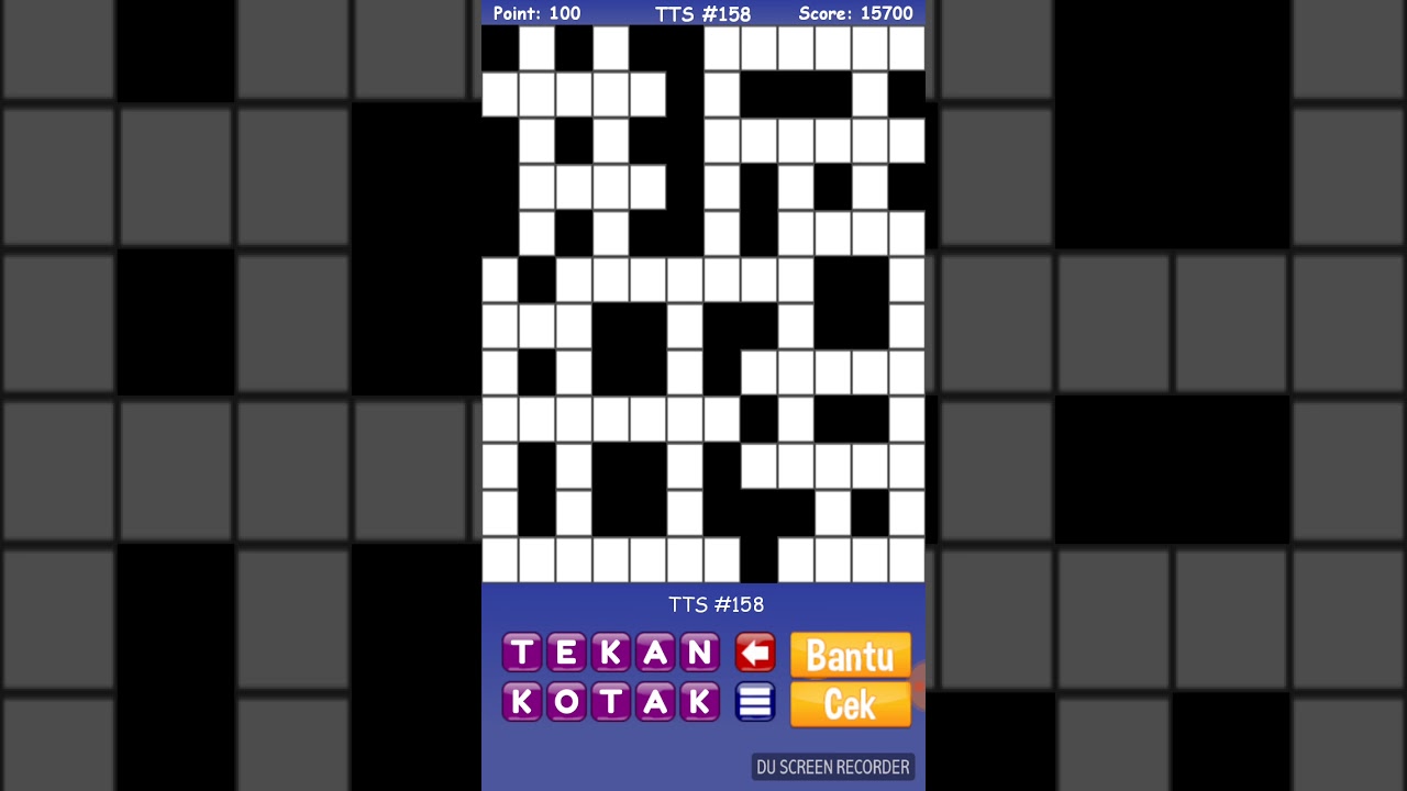 Jawaban TTS 2018 level 158 YouTube Jawaban TTS 2018 level 158 YouTube