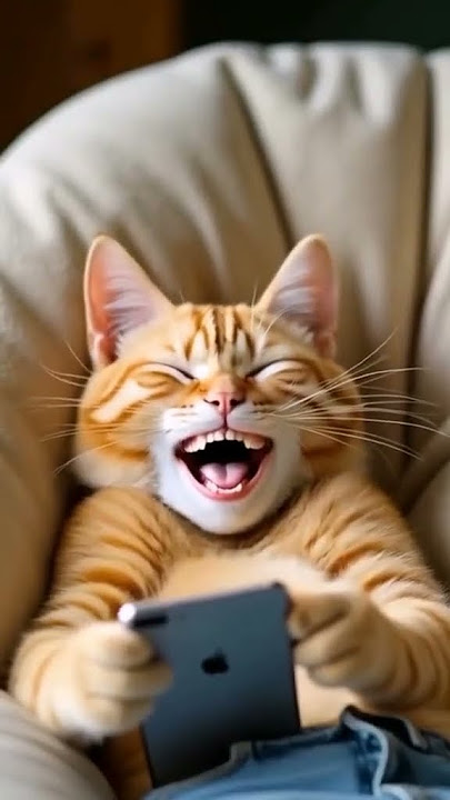 Oyen Cat is watching youtube shorts #cat #cute
