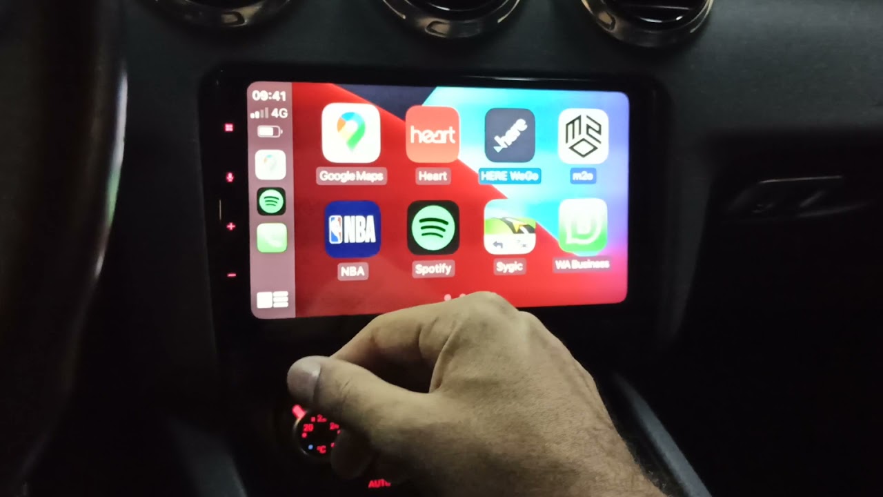 Audi TT 2011 - Central Pioneer 9" Full HD CarPlay e Android Auto sem fio - ArtsomAuto