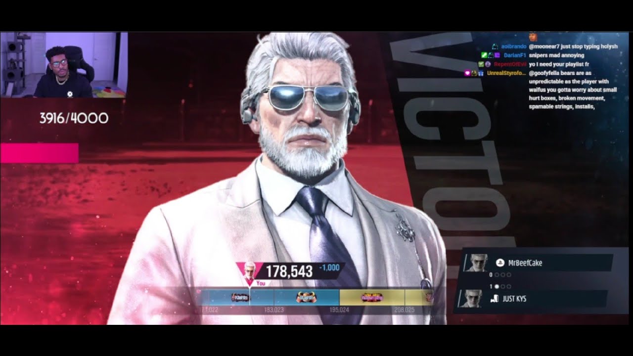 Lowtiergod is begging to get Victor to Tekken King, but The Salt told him to KYS instead.