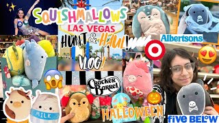 Vegas😱Squish Hunting! DREAM✨Halloween🎃& Christmas❄️Squish @Target,Cracker Barrel, & More! +🤩HAUL!