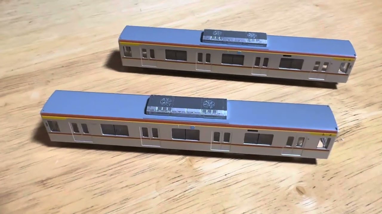 17000系8両編成を作ろう！ボディ差し替え編 - YouTube