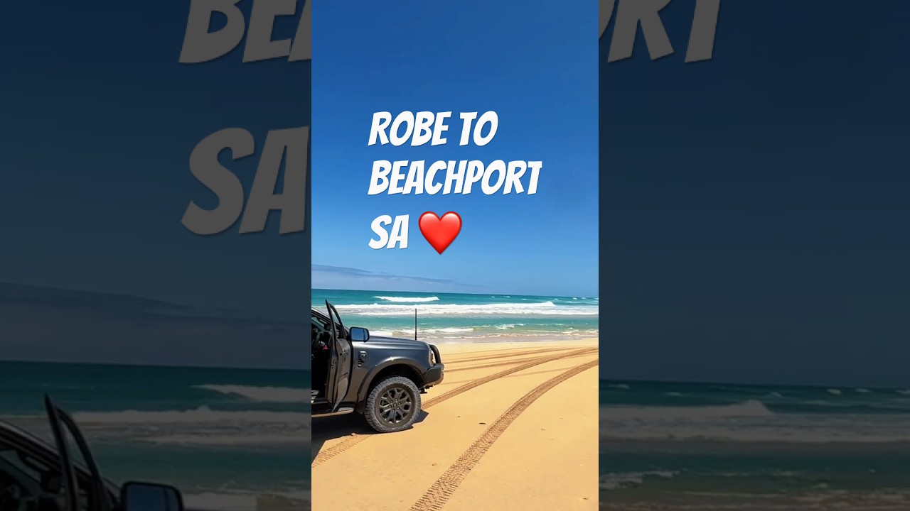 Robe to Beachport #coastaldrive #caravanningaustralia #southaustralia Sand 4x4 Trip Best Kept Secret