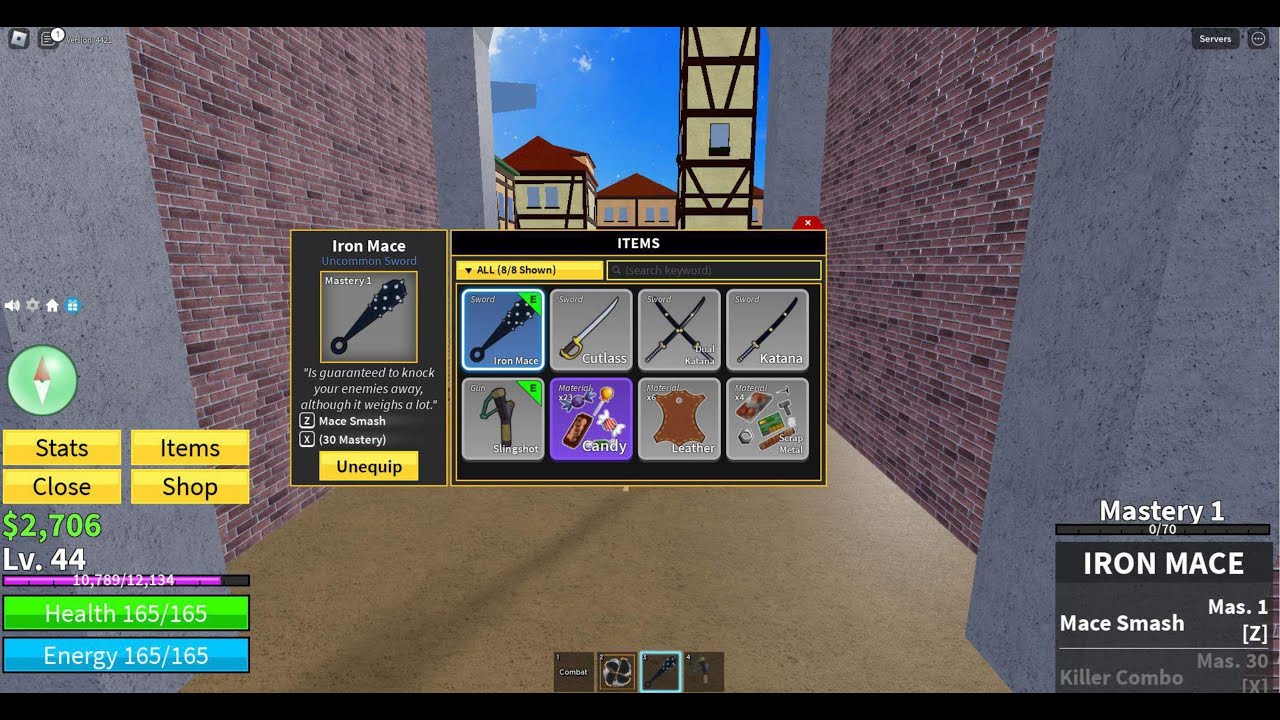 Blox fruit i finally got the iron mace - YouTube
