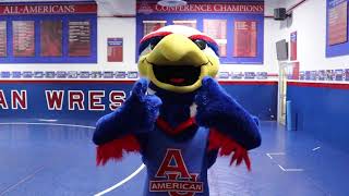 Clawed Z. Eagle Tries Out Wrestling