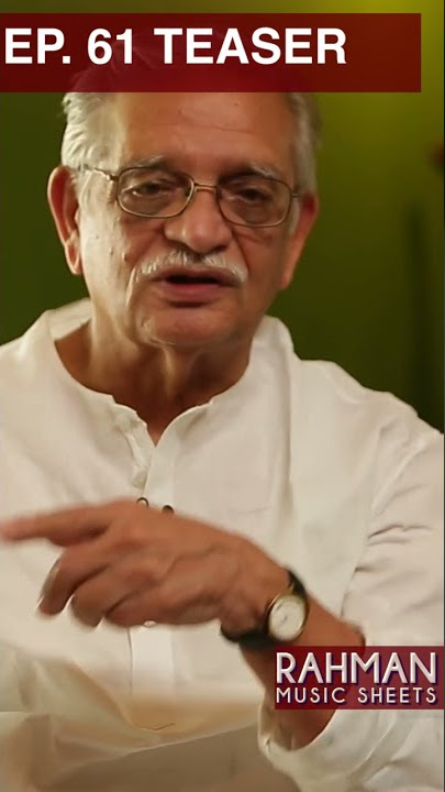 #shorts Gulzar, RD Burman, Rahman #teaser #RahmanMusicSheets - 61