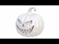 3D model of a pumpkin for the Halloween holiday. Superhive, CGtrader, Cults3d (no sound)