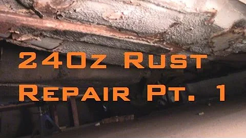 Datsun 240z Project Car Update S2E3: The Rust Repair Overhaul Part 1