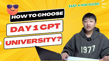 Easiest 4-Min Guide! How to Choose the Right Day 1 CPT University?