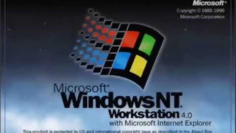 Microsoft Windows NT 4/5 Workstation All Startup and Shutdown Sounds