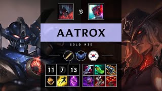 Aatrox Mid vs Yone: Killing spree - KR Diamond Patch 14.23