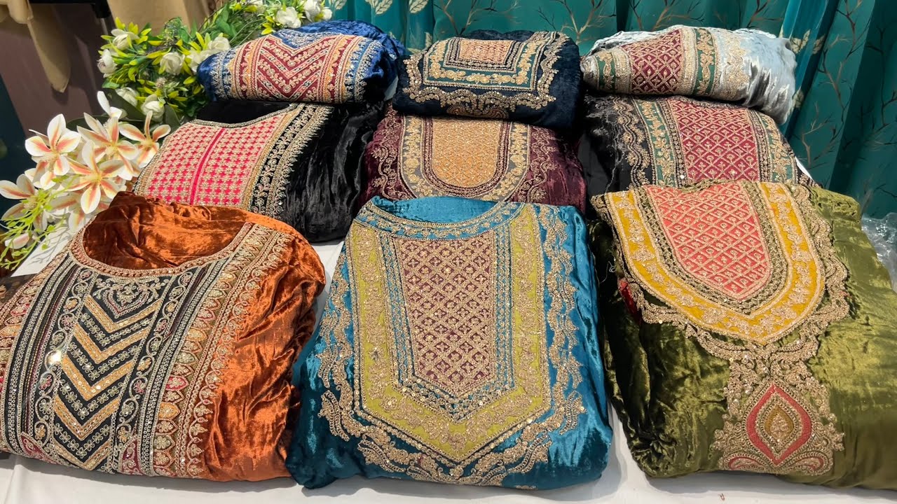 25-Nov-25 | High Discount on Pure Makhmal Partywear | Velvet Suit| WhatsApp to Order: +91-7051012285