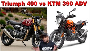 KTM 390 ADV vs Triumph SPEED 400 - My HONEST Opinion