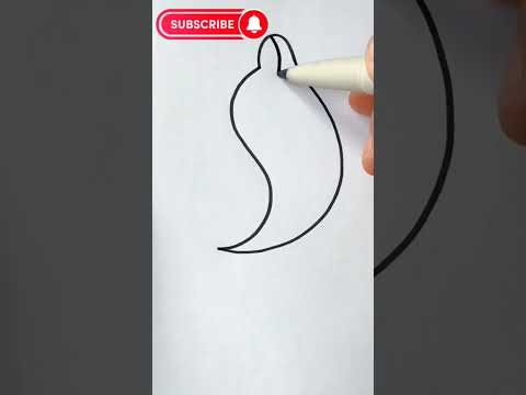 Dolphin drawing for