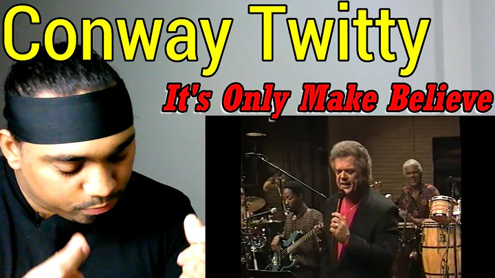 Conway Twitty  Live (It's Only Make Believe) Reaction!
