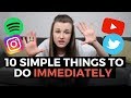 10 Things You Need To Do AS SOON As You Release A Song (IMMEDIATELY) | Music Promotion