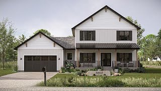 Modern Farmhouse Plan #52-775