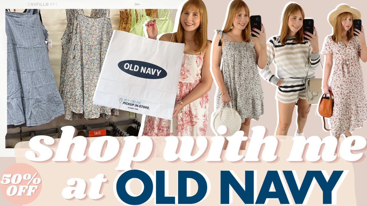 OLD NAVY SHOP WITH ME 2021 💙 Old Navy SUMMER 2021 Try On Haul