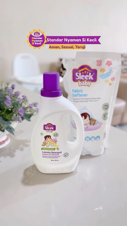 Sleek Baby Detergen • link di bio no. 134 & 135 ✨ #affiliate #sleekbaby #detergenbayi #softenerbayi