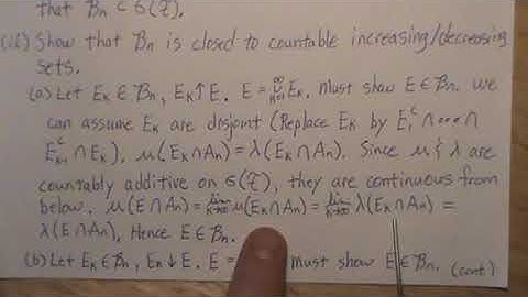 Caratheodory Extension Theorem