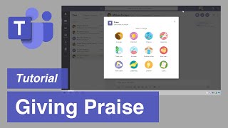 Giving Praise in Microsoft Teams