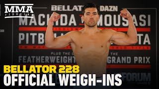 Bellator 228 Official Weigh-In Highlights - Mma Fighting