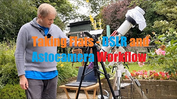 Taking Flats - with a DSLR and Astrocamera