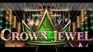 WWE CROWN JEWEL 2021 STAGE ANIMATION AND PYRO: by WWE STAGE 2022