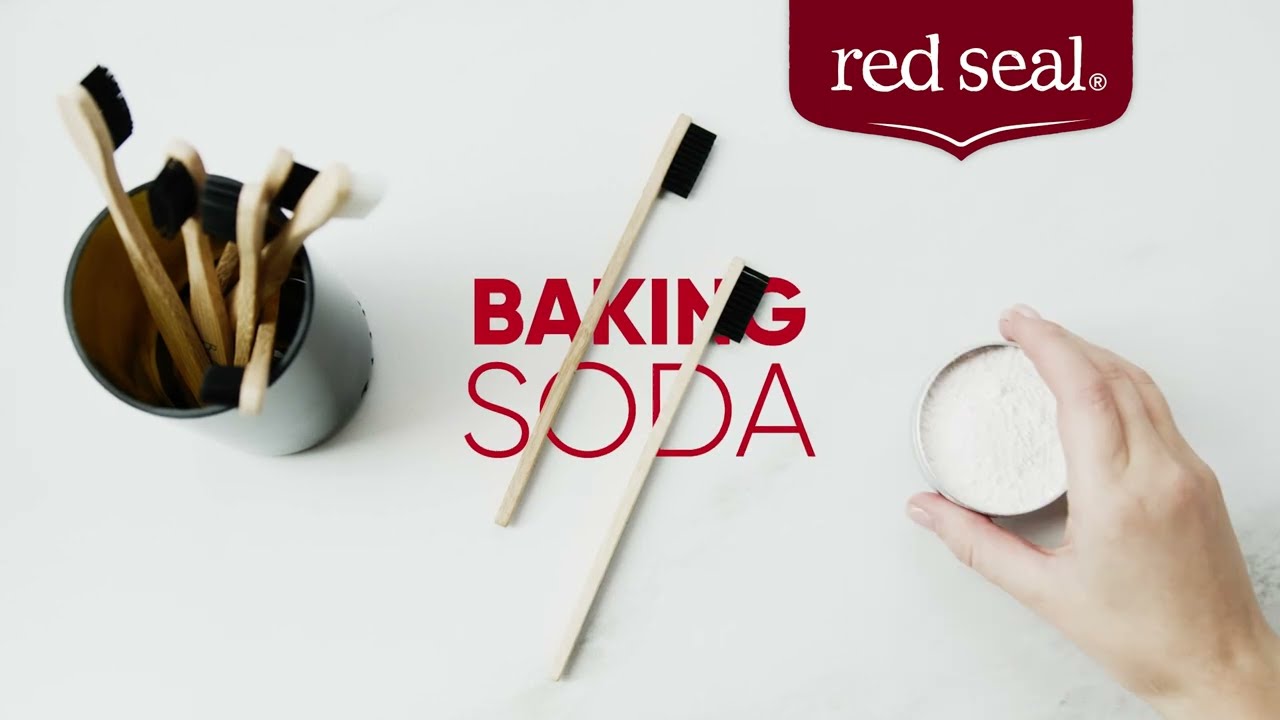 Red Seal Toothpaste Baking Soda | Gentle Oral Care | Visibly Bright Smile & Incredible Freshness