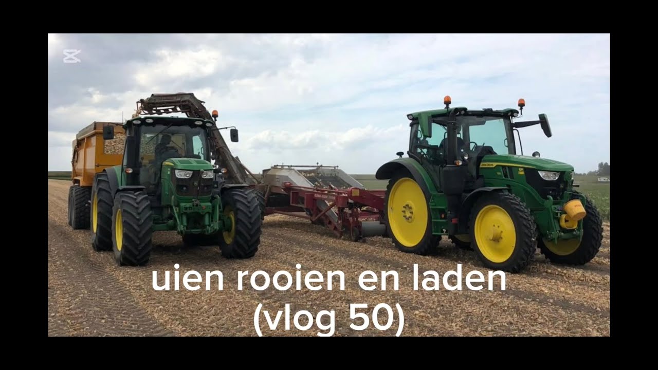 uien rooien en laden (vlog 50)