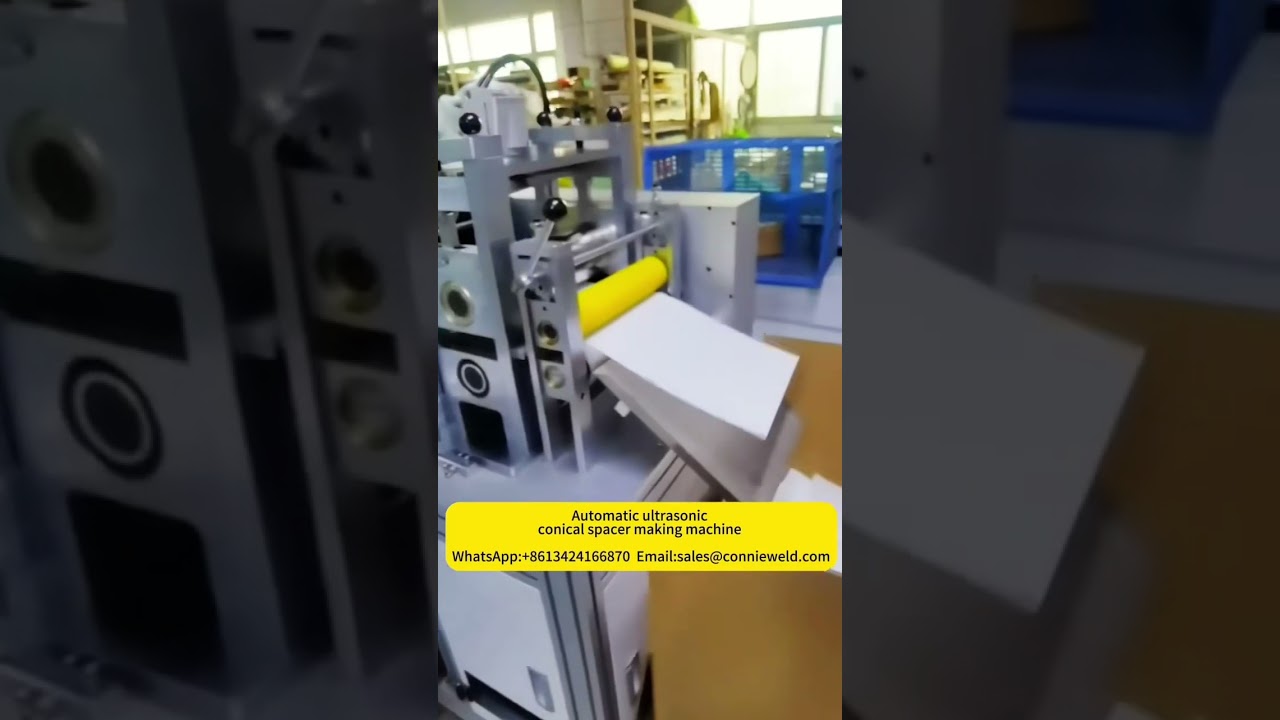 Air pocket filter making machine | How to make air filter pocket   