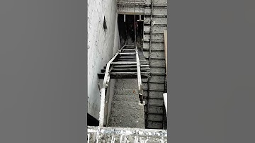 Easy staircase formwork removing and re stallation process #smartwork #goodtools
