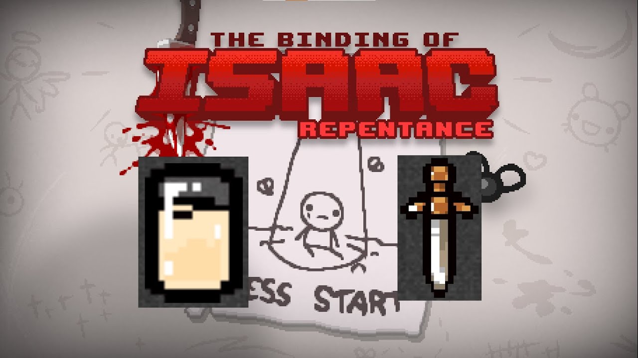 The Binding of Isaac Repentance | Max Tears + Spirit Sword