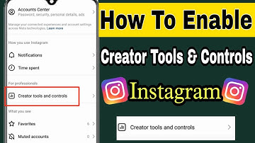 how to enable creator option in instagram 2023 || Instagram creator tools and Control not showing