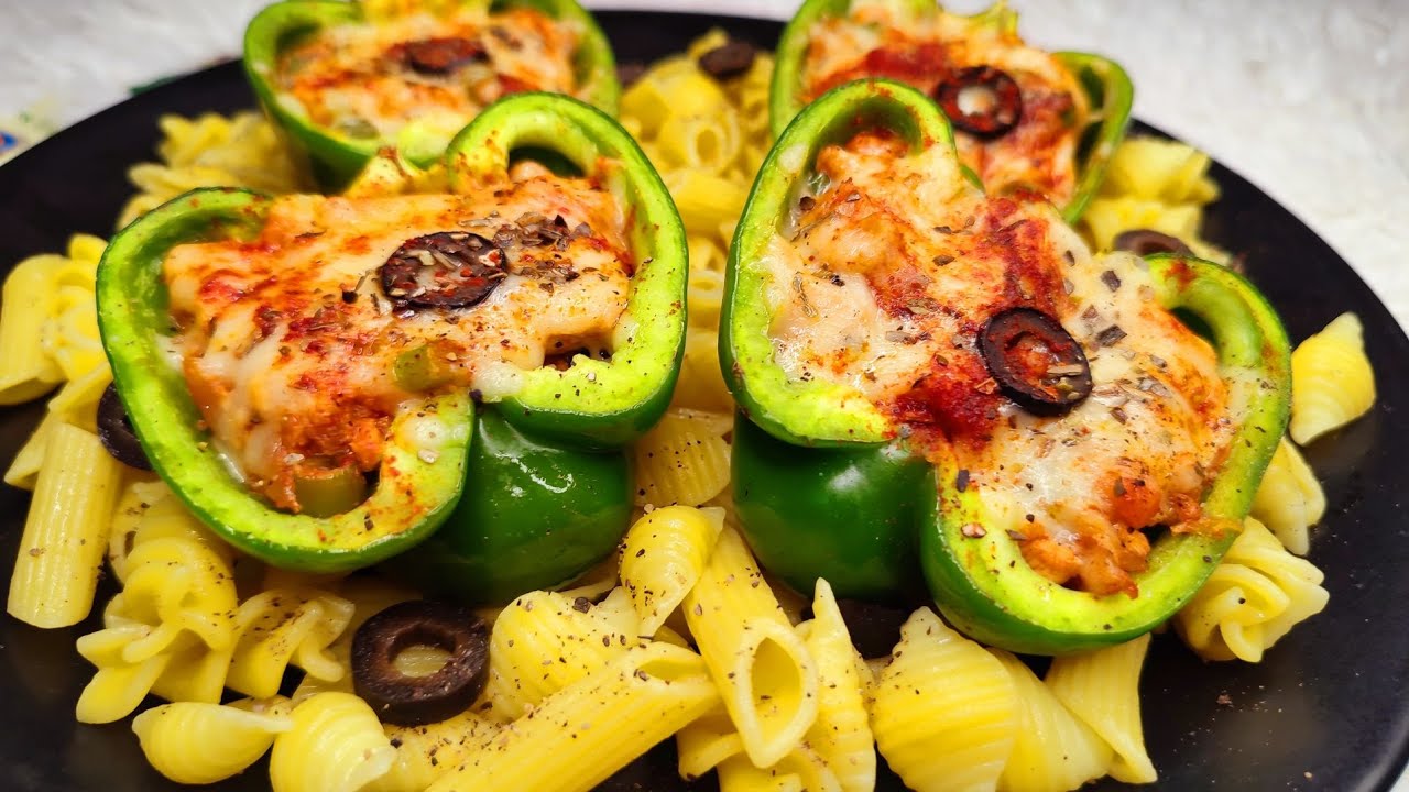 Stuffed Capsicum/how to make stuffed capsicum recipe/quick & easy