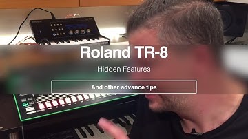 Hidden features of the Roland TR-8