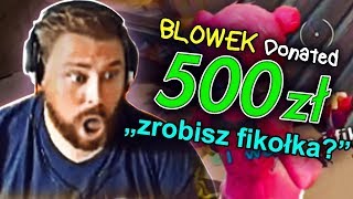 WYSŁAŁEM MU 500 ZŁ DONATE *przeżył?* WYSŁAŁEM MU 500 ZŁ DONATE *przeżył?*