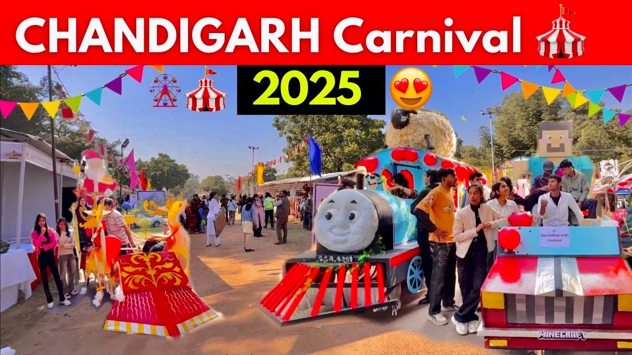 Chandigarh Carnival 2025 | Leisure Valley Chandigarh | Chandigarh Mela 2025