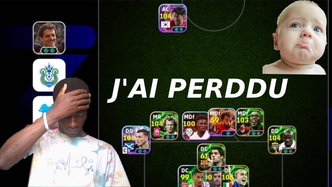 💔 eFootball : Il me DÉTRUIT à la DERNIÈRE MINUTE… j’ai encore le SEUM 😭